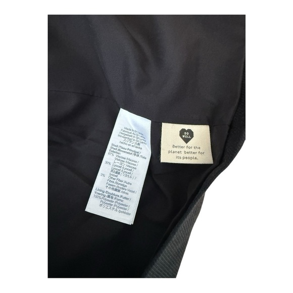 MadeWell Drapeweave Caldwell Double-Breasted Blazer in Black Size XS NH328 NEW - Picture 13 of 15